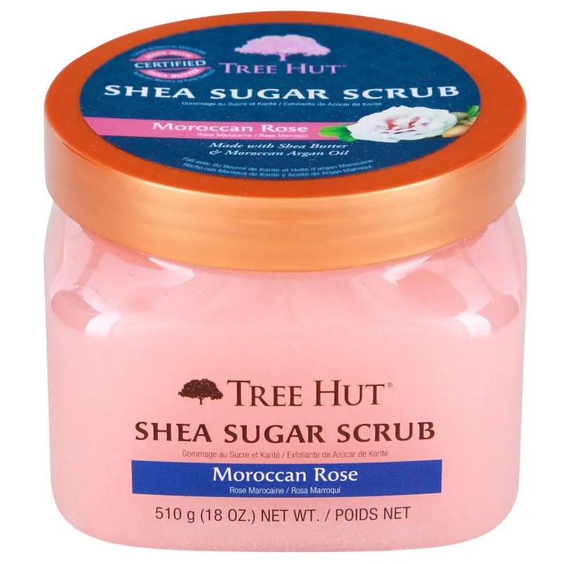 Tree Hut ši šećerni piling sa marokanskom ružom 510 g