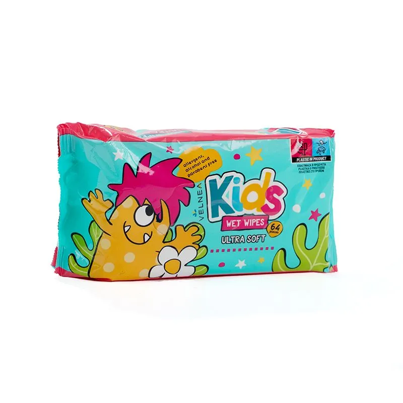 Velnea Kids vlažne maramice power 64/1