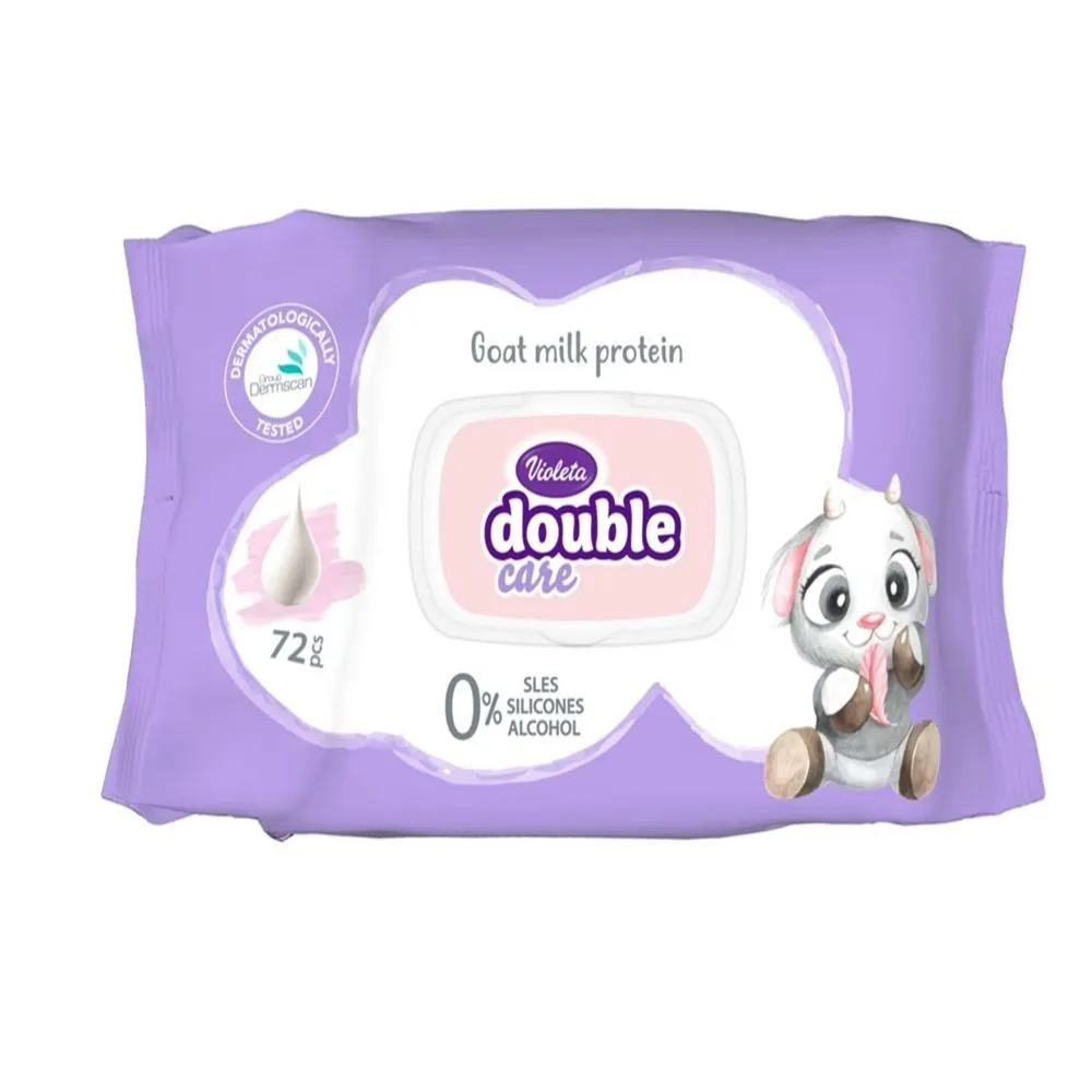 Violeta Baby vlažne maramice Kozje mleko 72/1