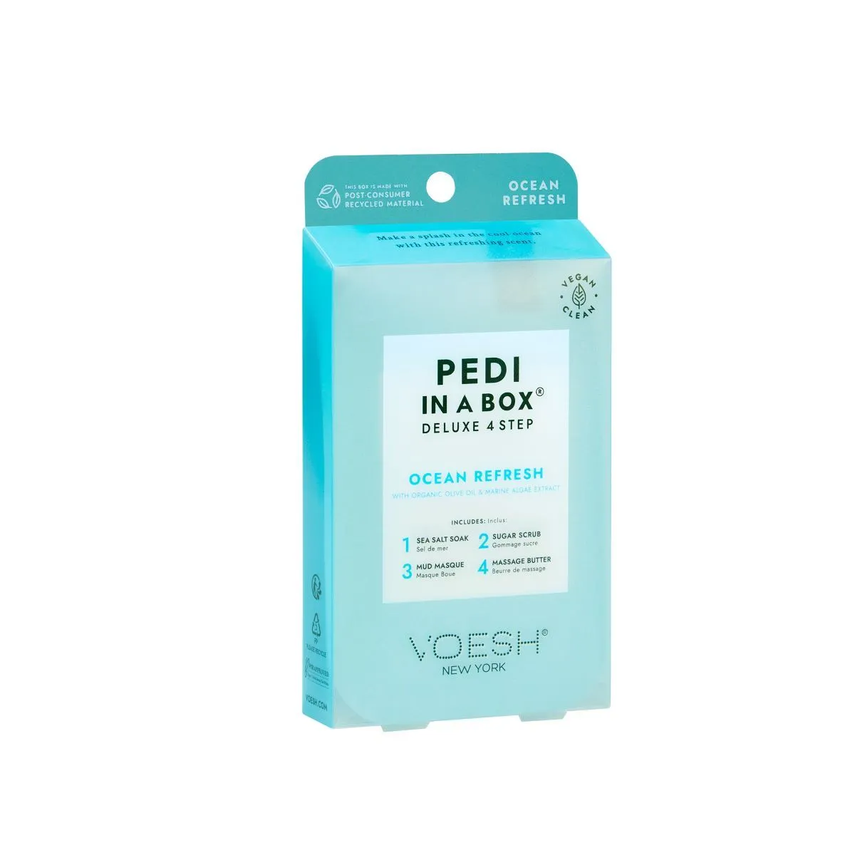 Voesh Pedi In A Box Ocean Refresh pedikir u 4 koraka (35g,20g,20g,15.5g)