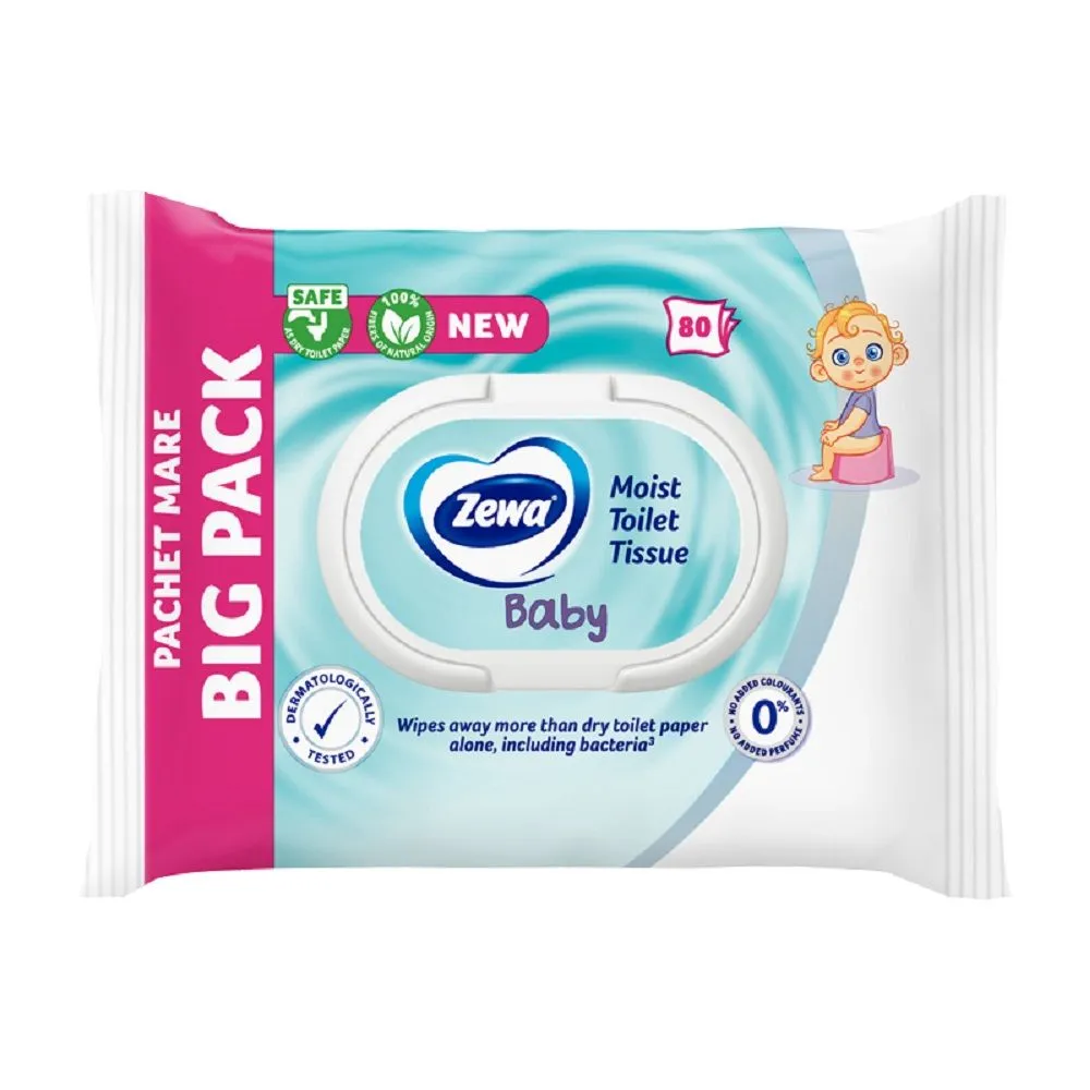 Zewa vlažni toalet papir baby 80/1