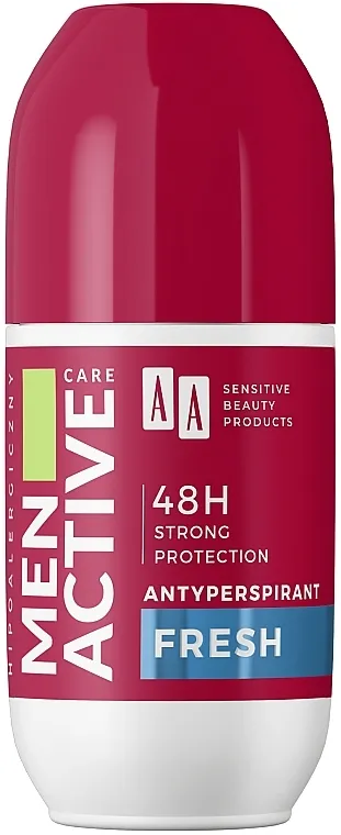 AA Cosmetics Men Active Care Antyperspirant Roll-On Fresh Roll-on antiperspirant