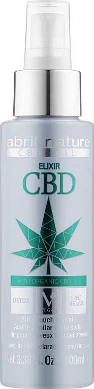 Abril et Nature CBD Cannabis Oil Elixir Detoks eliksir ulje za kosu sa uljem konoplje