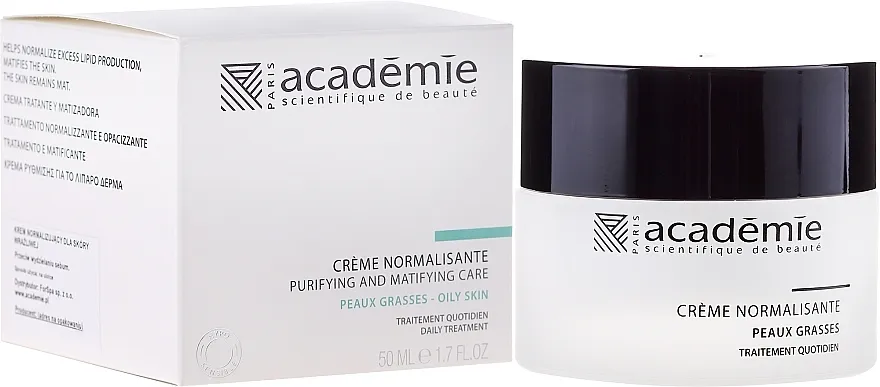 Academie Normalizing Cream Purifying and Matifying Care Normalizirajuća krema za masnu kožu