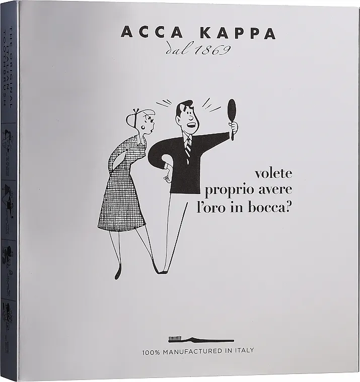 Acca Kappa Gift Set (t/paste/2x100ml + brush/3pcs)