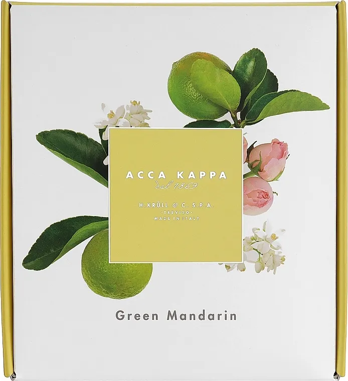Acca Kappa Green Mandarin Gift Set (sh/gel/500ml + b/lot/300ml)