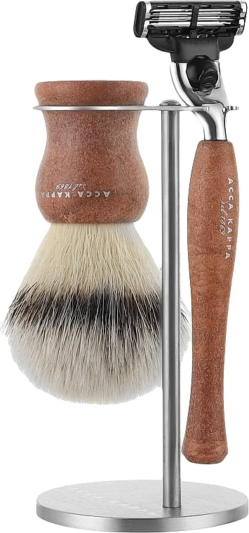 Acca Kappa Natural Style Set Brown Set za brijanje
