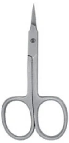 Accuram Instruments Fine Point Cuticle Scissor Bent Handle Str/Cvd 9cm Makaze za zanoktice sa zakrivljenom drškom
