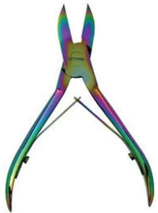 Accuram Instruments Nail Nipeer Multi Infused Color 10cm, 12cm Grickalica za nokte