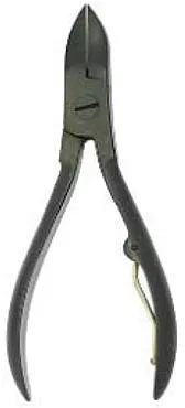 Accuram Instruments Nail Nipper Black Chrome Plated 10cm, 12cm Grickalice za nokte