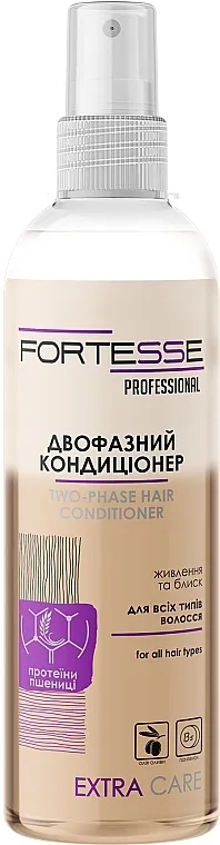 Acme Professional Fortesse Sprey Gloss Dvokomponentni regenerator u spreju „Ishrana-sjaj“