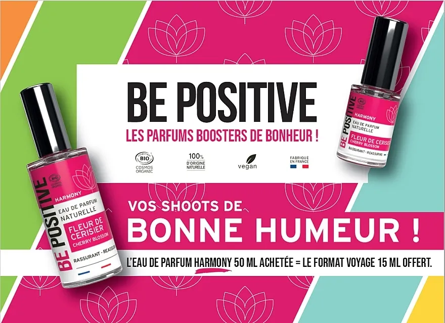 Acorelle Be Positive Cherry Blossom Set (edp/50ml + edp/15ml)