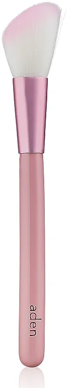 Aden Cosmetics Blusher Brush Angled Pink Kist za rumenilo
