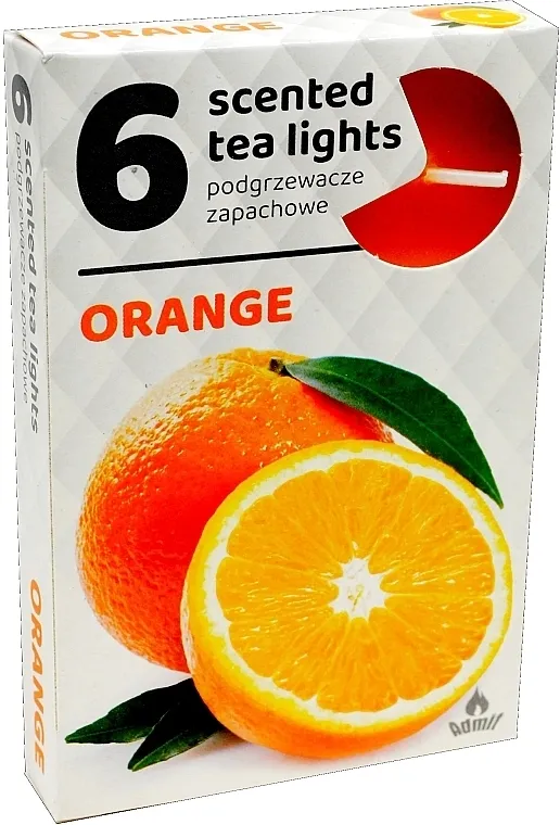Admit Scented Tea Light Orange Set