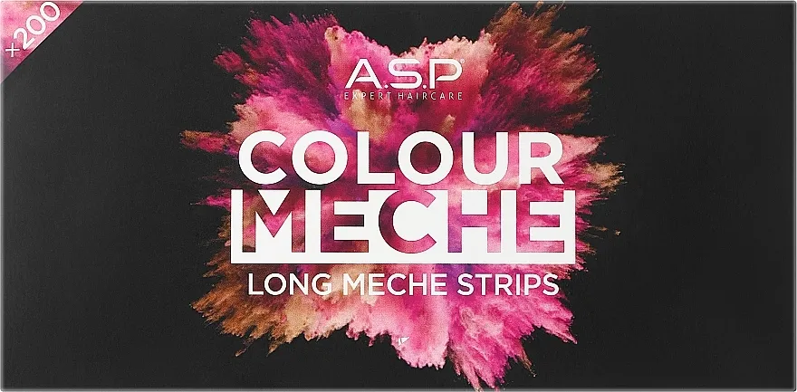 Affinage Color Meche Long Strips Osvetljeni list, 19 cm