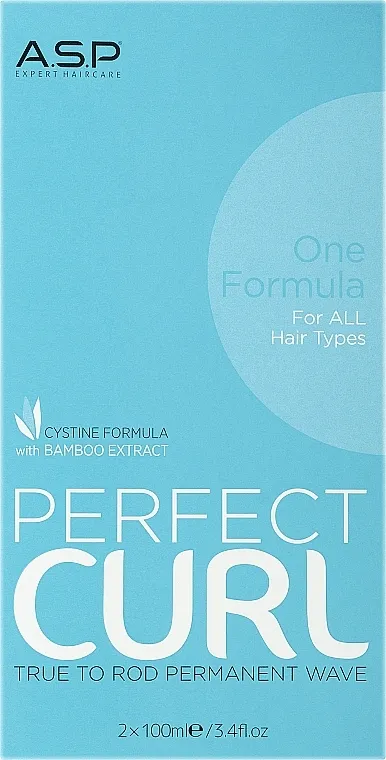 Affinage Salon Professional Perfect Curl Perm + Fix (neitraliser/100ml+hair/lot/100ml) Set