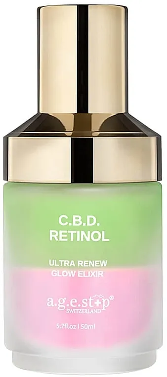 A.G.E. Stop C.B.D. Retinol Ultra Renew Glow Elixir Hidratantni i umirujući eliksir
