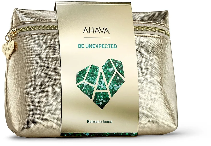 Ahava Be Unexpected Extreme Icons Set (cr/50ml + eye/cr/15ml + night/cr/30ml+ bag) Set, 4 proizvoda