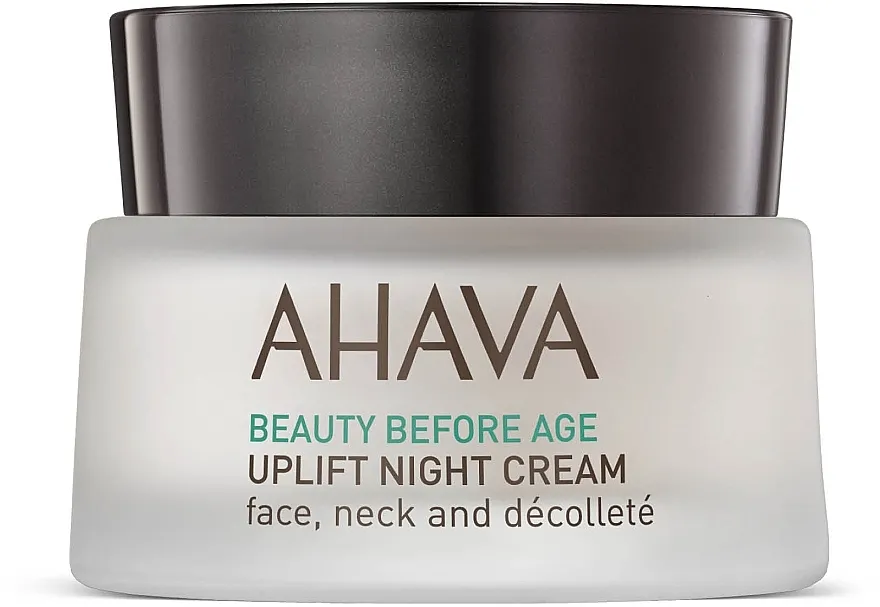 Ahava Beauty Before Age Uplifting Night Cream For Face, Neck &amp; Decollete Noćna lifting krema širokog spektra