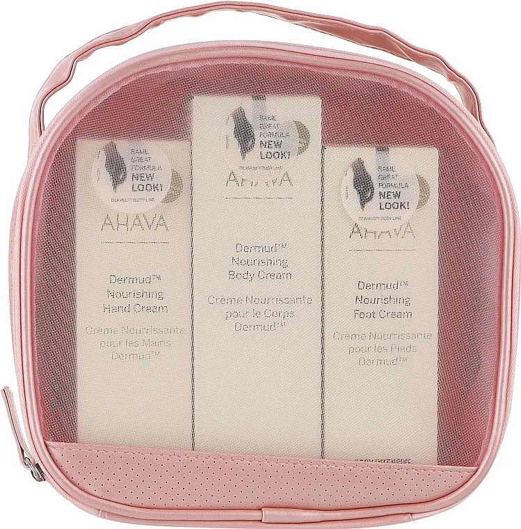 Ahava Dermud Body Kit Set (h/cr/100ml + f/cr/100ml + b/cr/200ml)
