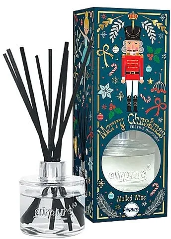 Airpure Reed Diffuser Nutcracker Mulled Wine Difuzor mirisa Kuvano vino