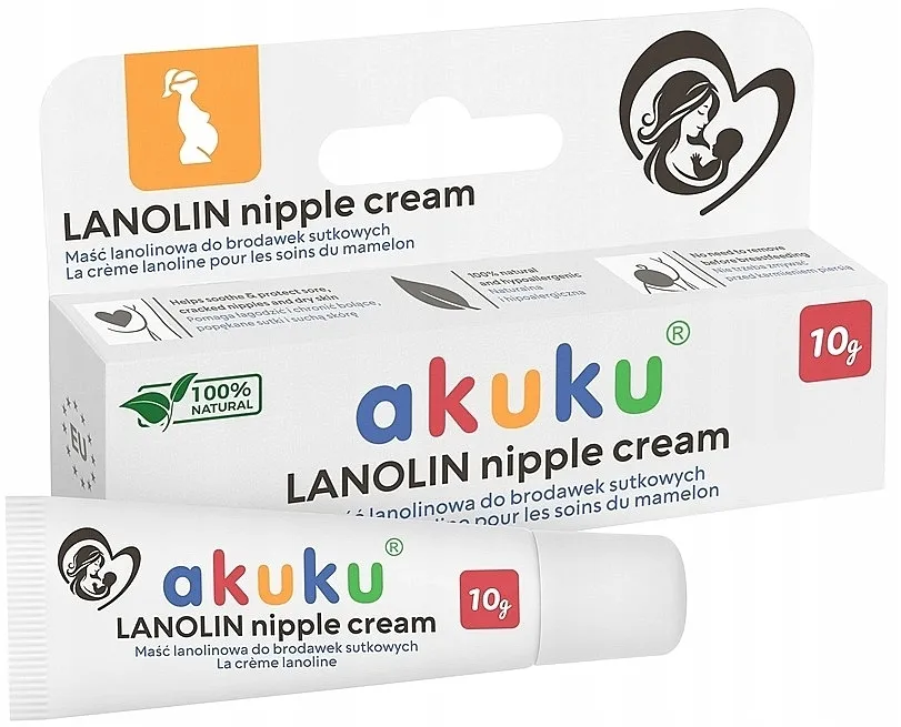 Akuku Krema za bradavice sa lanolinom