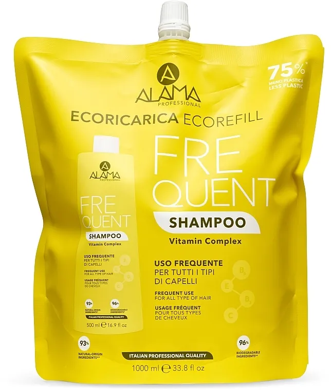 Alama Frequent Shampoo (refill) Šampon za kosu sa vitaminima
