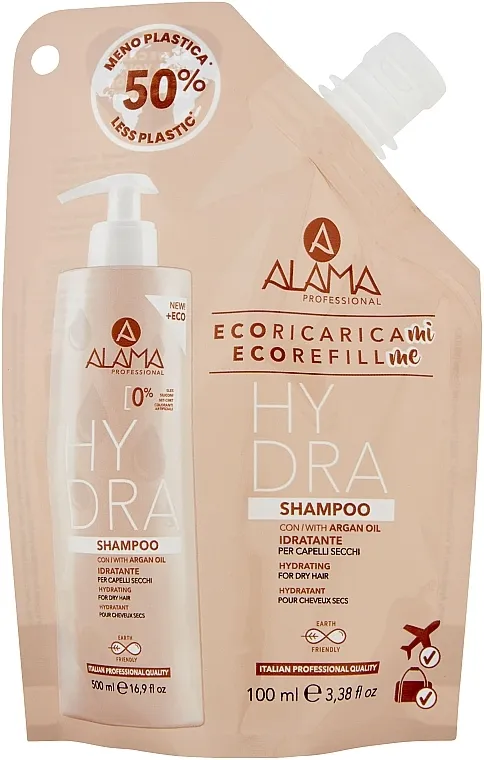 Alama Hydra Shampoo Travel Size Hidratantni šampon za suvu kosu sa arganovim uljem