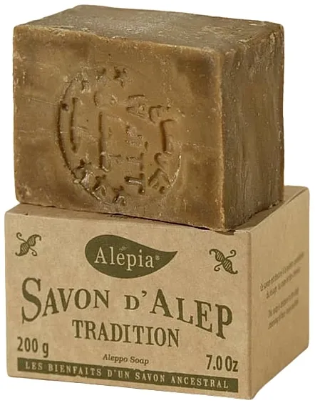 Alepia Authentic Tradition Aleppo Soap 1% Laurel Tradicionalni alepski sapun sa uljem lovora 1%