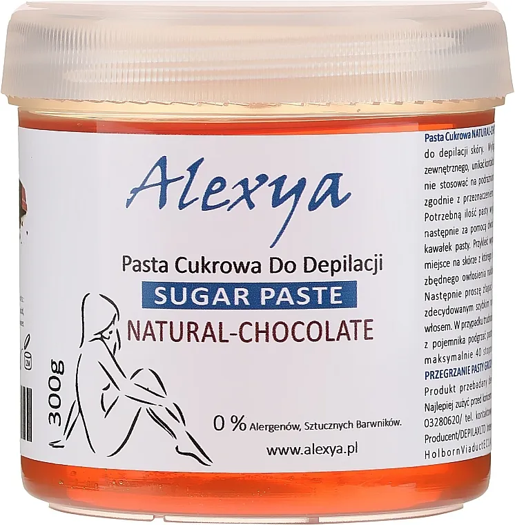 Alexya Sugar Paste Natural Chocolate Pasta za shugaing "Čokolada"