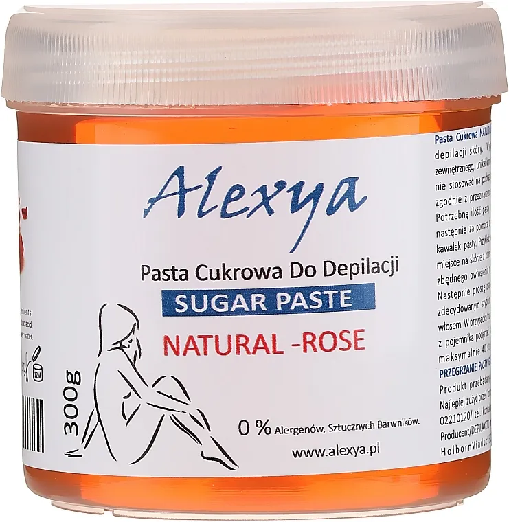 Alexya Sugar Paste Natural Rose Pasta za shugaring "Rose"