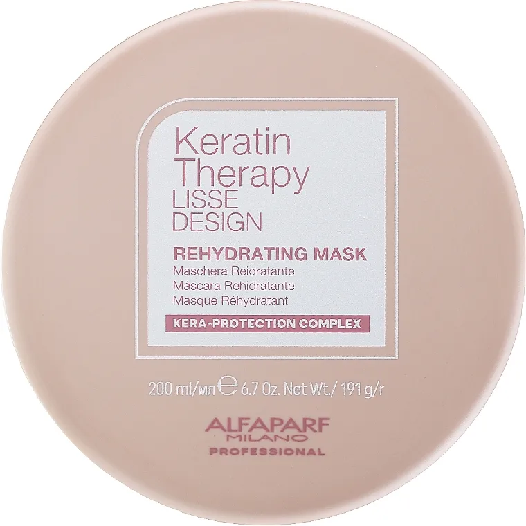 Alfaparf Lisse Design Keratin Therapy Rehydrating Mask Maska za kosu, hidratantna