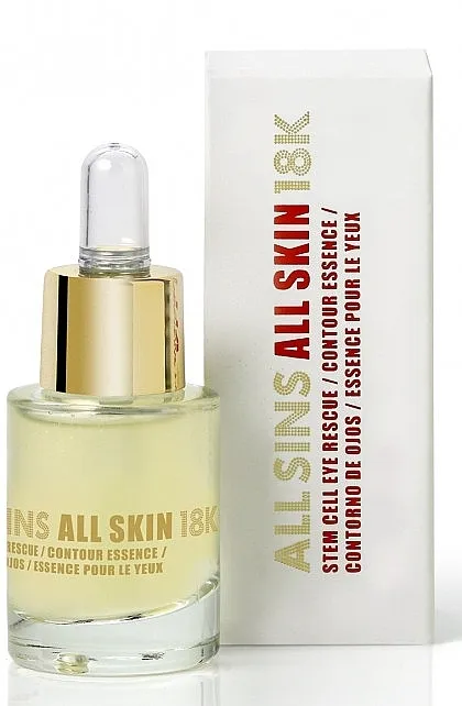 All Sins All Skin 18K Stem Cell Eye Rescue Essence Esencija za konture očiju i usana