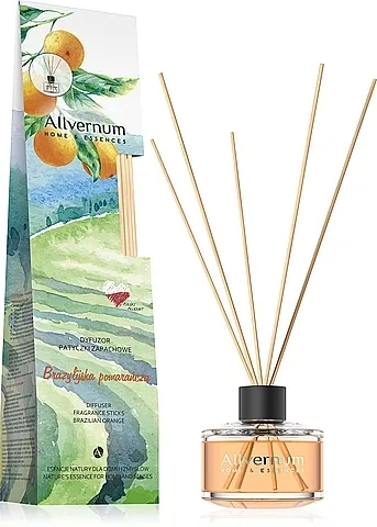 Allverne Home&amp;Essences Diffuser Aroma difuzor "brazilska naranča" sa štapićima