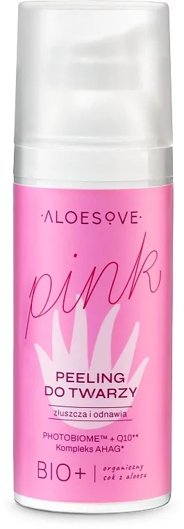 Aloesove Pink Facial Peeling Piling za lice
