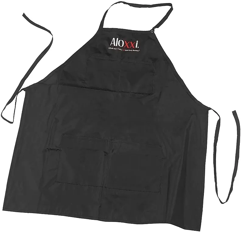 Aloxxi Spectrum Stylist Apron W/Snaps Frizerska kecelja, crna