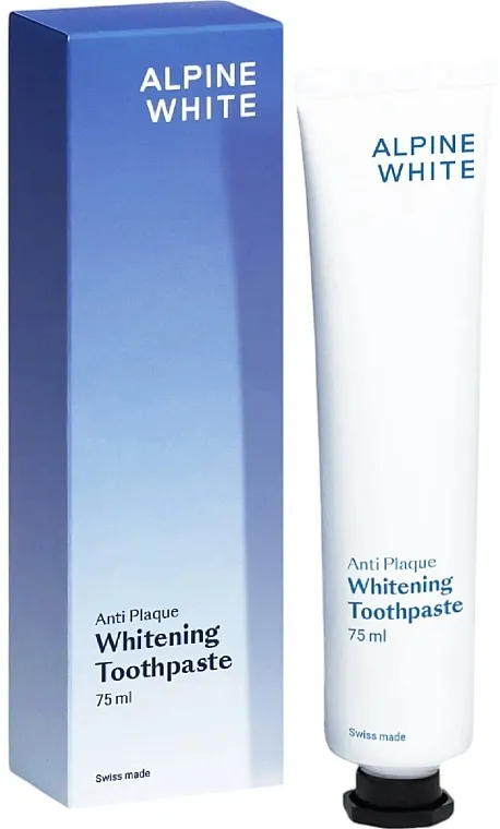 Alpine White Anti Plaque Whitening Toothpaste Izbeljujuća pasta za kamenac na zubima