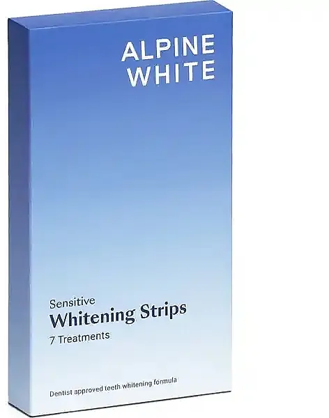 Alpine White Whitening Strips Sensitive Izbeljujuće trake za zube