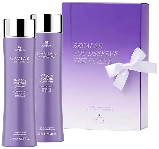 Alterna Caviar Anti-Aging Multiplying Volume (shm/250ml + cond/250ml) Set za kosu