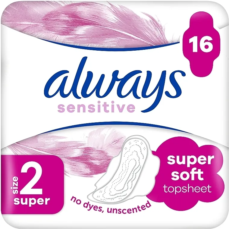 Always Sensitive Ultra Super Plus Higijenski ulošci, 16 kom