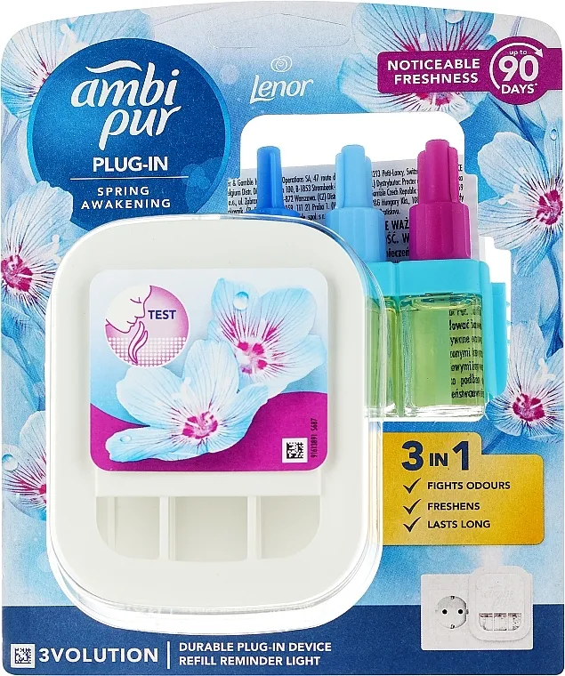 Ambi Pur 3Volution Spring Awake Električni difuzor "Proljetno buđenje"