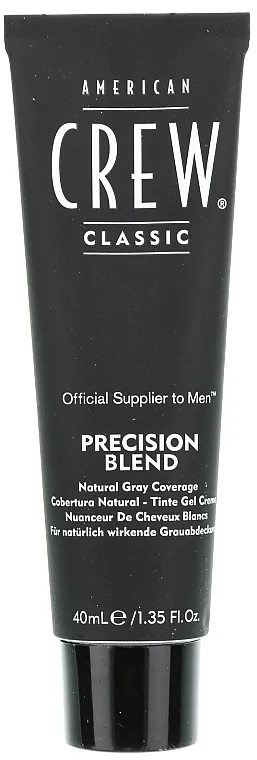American Crew Precision Blend Dark Sistem za prikrivanje sede kose (nivo 2-3) 3k40 ml