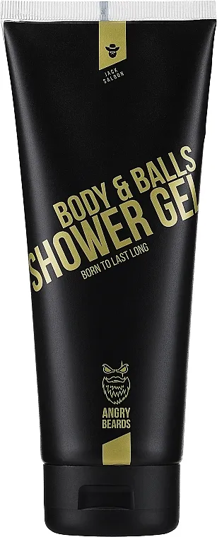 Angry Beards Shower Gel Jack Saloon Gel za tuširanje