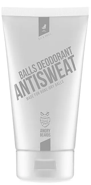 Angry Beards Sit &amp; Chill Antisweat Balls Deodorant Dezodorans za intimnu higijenu za muškarce