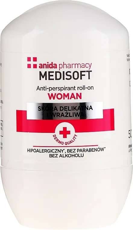 Anida Pharmacy Medisoft Woman Deo Roll-On Antiperspirant