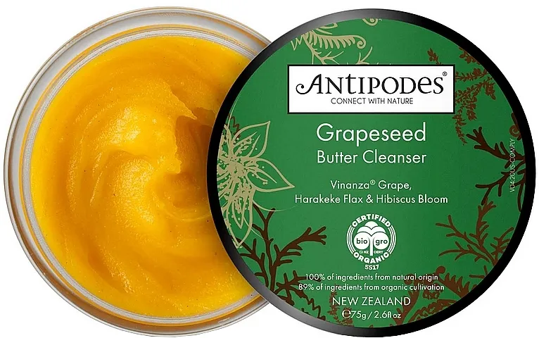 Antipodes Grapeseed Butter Cleanser Ulje za čišćenje lica od sjemenki grožđa