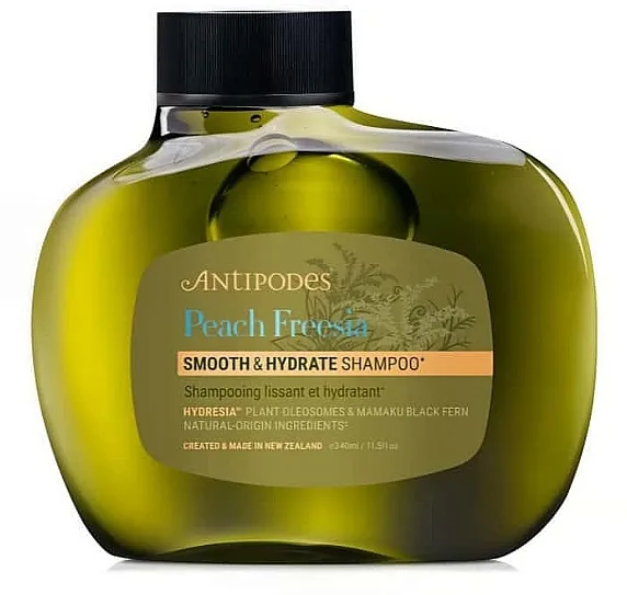 Antipodes Peach Freesia Smooth &amp; Hydrate Shampoo Šampon za ravnanje i hidrataciju kose