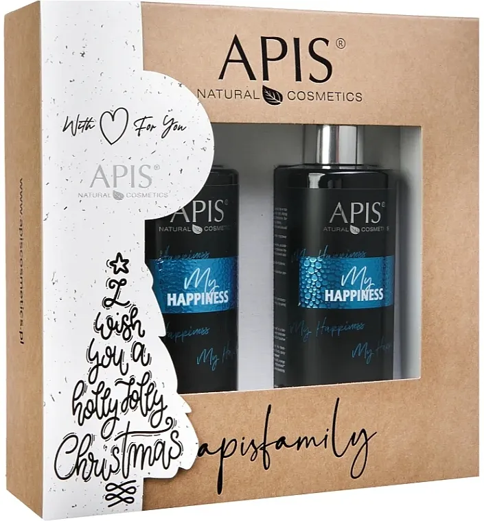 APIS Professional My Happiness Gift Set (b/balm/300ml + sh/gel/300ml)