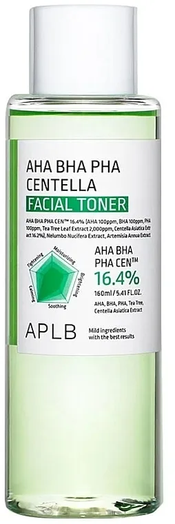 APLB AHA BHA PHA Centella Facial Toner Umirujući tonik za lice protiv upala