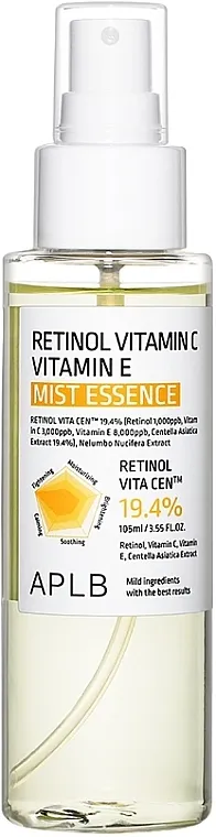APLB Retinol Vitamin C Vitamin E Mist Essence Maglica sa retinolom i vitaminima C i E